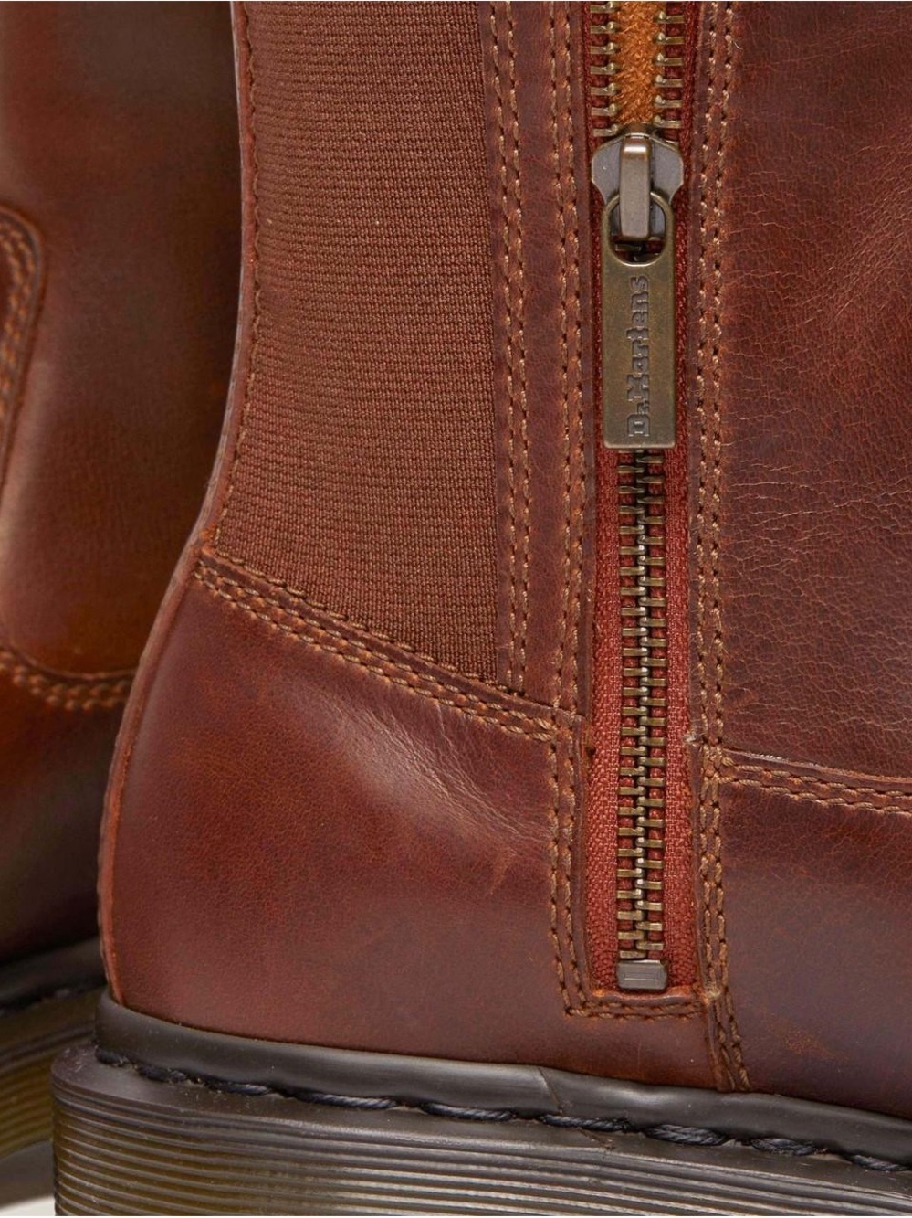 Dr. Martens AMAAYAH KNEE HIGH LEATHER BOOTS - Picture 3 of 10